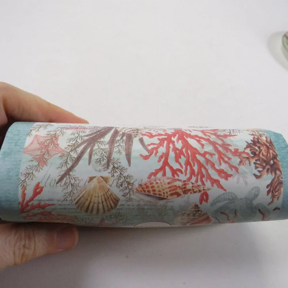 Hannah's Garden Coral & Shells Bar Soap 10.5oz Triple Milled Soap Shea Butter